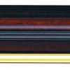 HIGH GLOSS STAIN WITH GOLD LINE