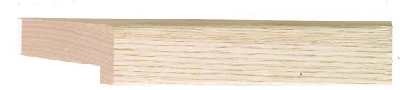 FLAT ASH PLAINWOOD/ROUNDED EDGES