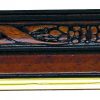 SHAPED EMBOSSED STAIN / GOLD LINE