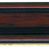DARK MAHOGANY / GOLD LINE