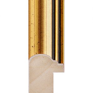 ANTIQUE GOLD HOCKEY STICK