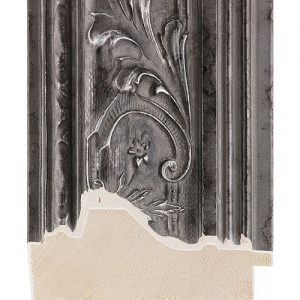 PEWTER WITH LEAF EMBOSSING