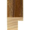 FLAT ASH STAINED `OAK` FINISH