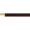 DARK BROWN FLAT FINISH