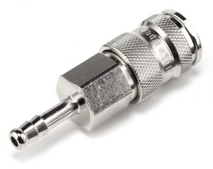 6MM QUICK RELEASE VALVE CONNECTOR WITH HOSETAIL