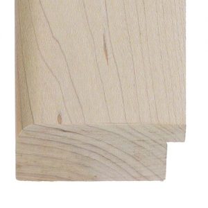 FLAT MAPLE-ROUNDED OUTER EDGE