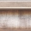 SILVER WITH RAISED EDGE